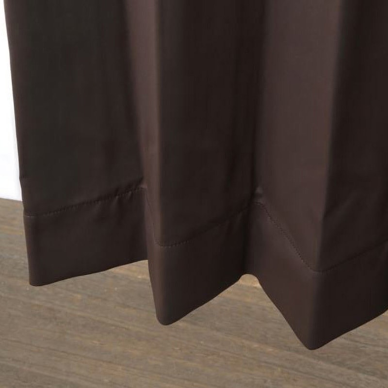 da1108-135-135-2-ダークブラウン 防炎遮光1級カーテン フォレスト