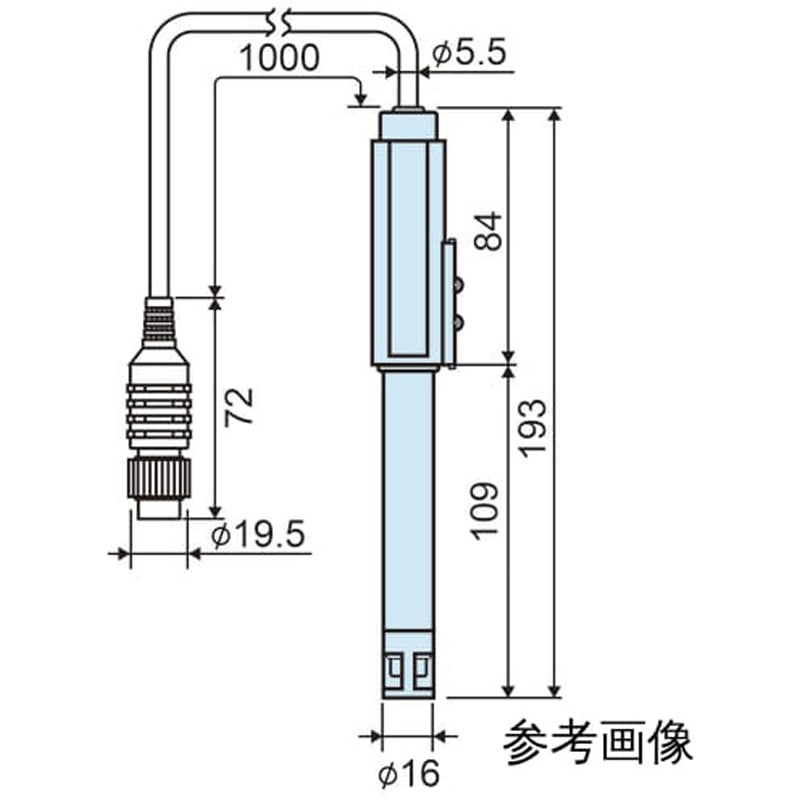 GST-2739C pH電極 GST-2739C 1個 東亜DKK 【通販モノタロウ】