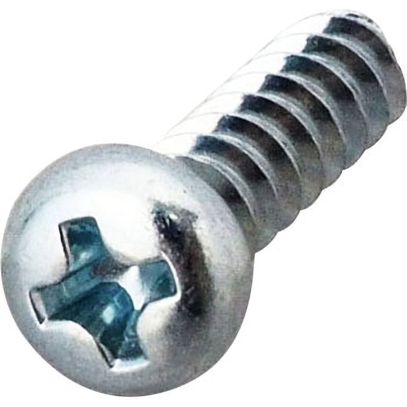 ナベ 4X16 クロメ タップタイトねじPナベ OHSATO(大里) 鉄製 十字穴