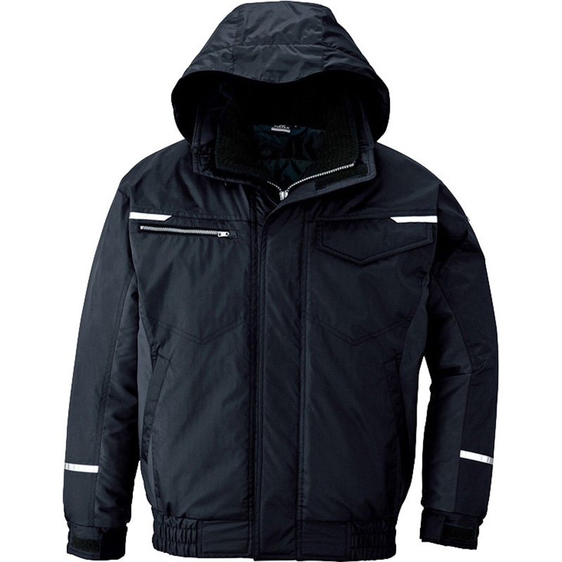 9366 制電防寒ブルゾン(男女兼用) アイトス ブラック色 L着丈70cm 8,564円