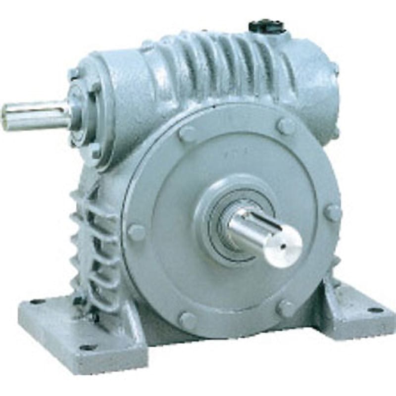 D102-10B ウォーム減速機 DS 長谷川鉄工所 軸配置B   D102-10B