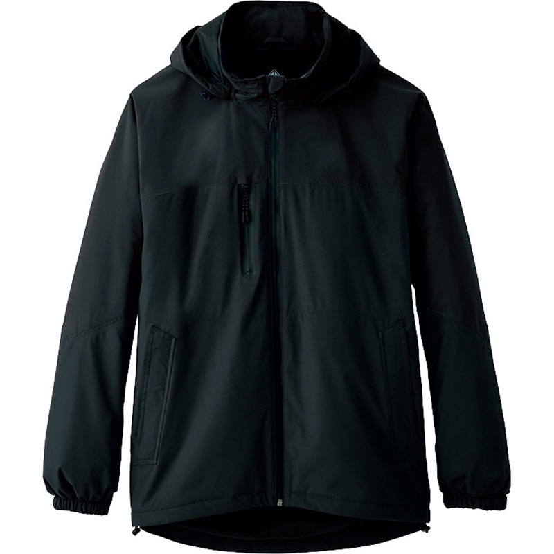 10314 防水防寒ストレッチジャケット(男女兼用) アイトス ブラック色 S着丈74cm
