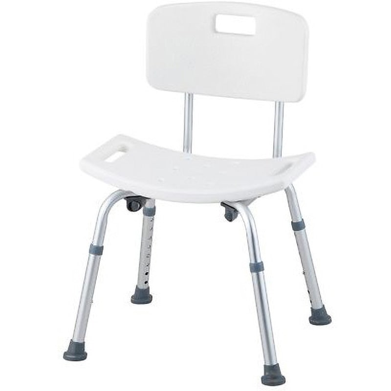 NC352 シャワーいす 背付き プロシェア(ナビス/アズワン) ホワイト色