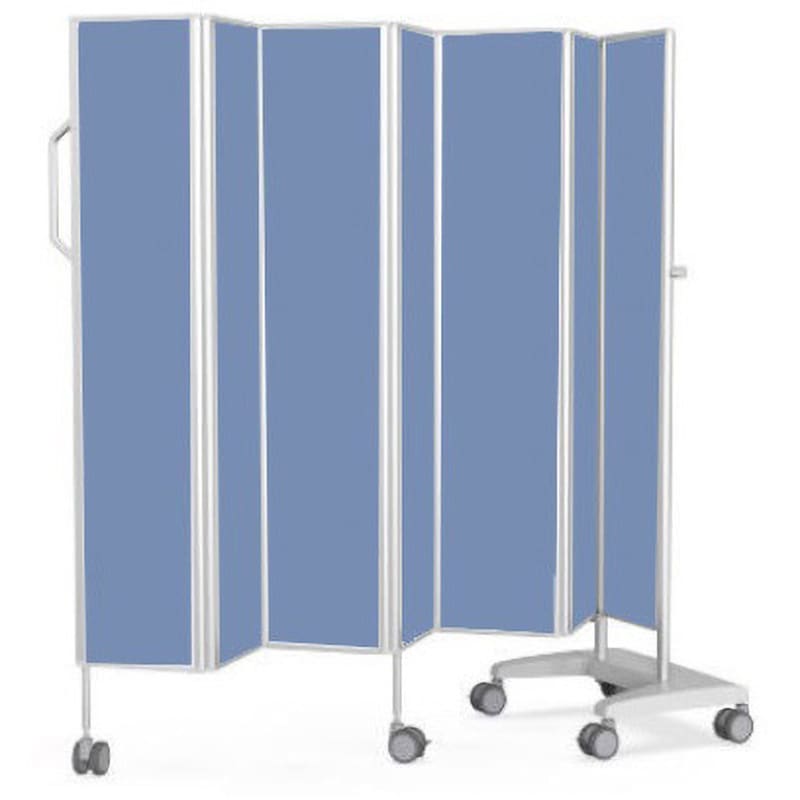 FMS16506-BL カラフルパーテーション ブルー 1台 アズワン 【通販モノタロウ】
