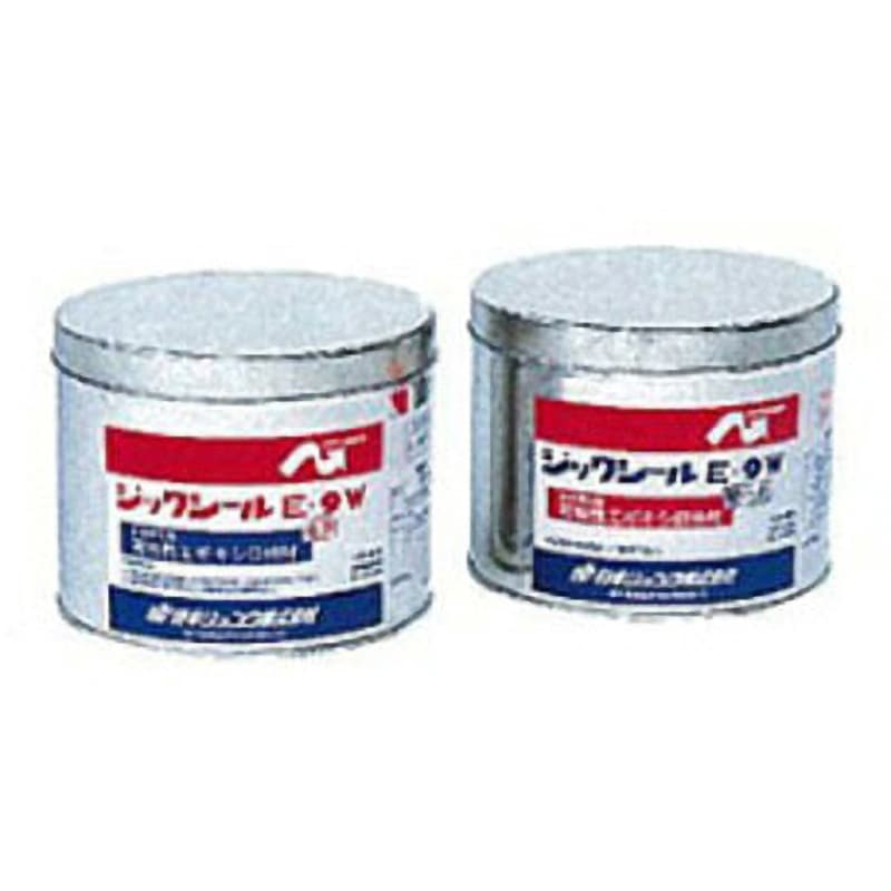 20kg 水中硬化型可撓性エポキシ樹脂コーキング材 ジックシール E-9W 1セット(10kg×2缶) 日本ジッコウ 【通販モノタロウ】