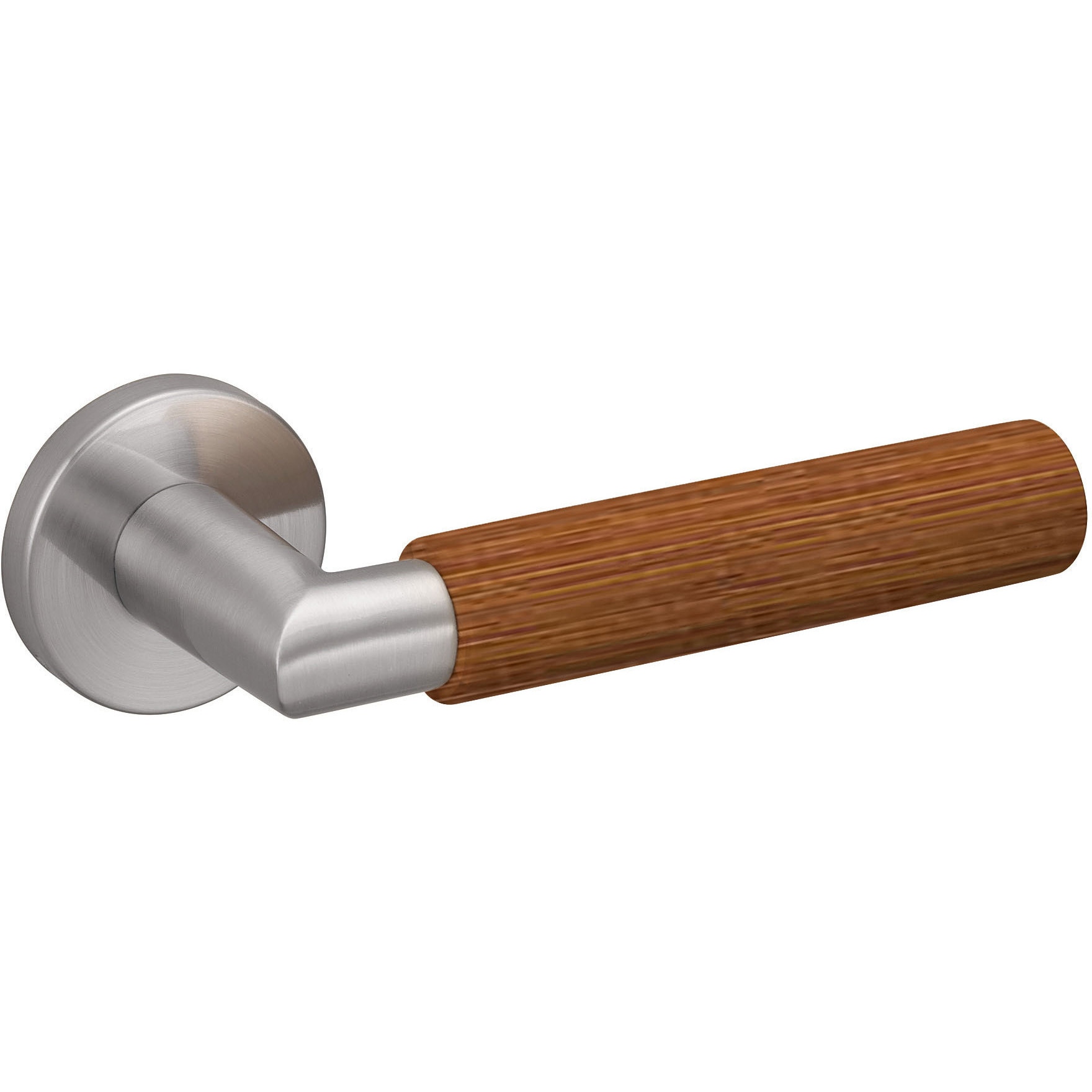 ZH11XC1-N-MD ピノアース レバーハンドル XC型(木製シルバー) ヘアライン塗装 ウッドワン 屋内用 5,492円