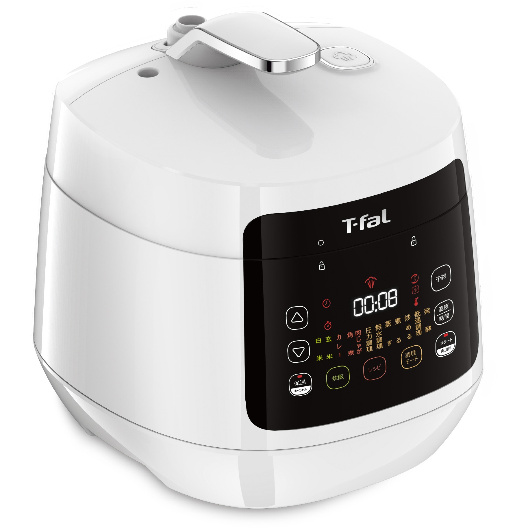 ティファールラクラ·クラッカーコンパクト圧力鍋CY3511JP CY3511JP ラクラ・クッカー コンパクト電気圧力鍋 T-fal(ティファール