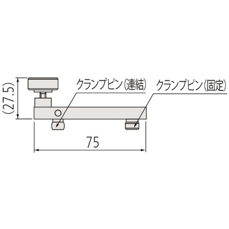 619031 BMX-A/長尺GB用ホルダー Mitutoyo(ミツトヨ) ミツトヨ品番619031