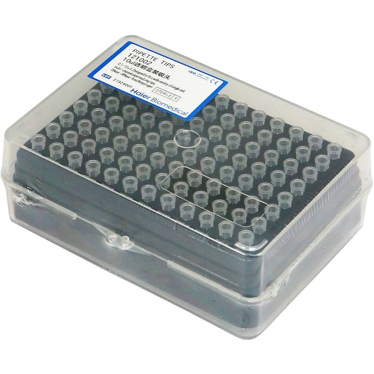 BS-TIP-121002 マイクロピペット用ピペットチップ 10ラック入 滅菌済 bitstrong スタンダードタイプ   BS-TIP-121002