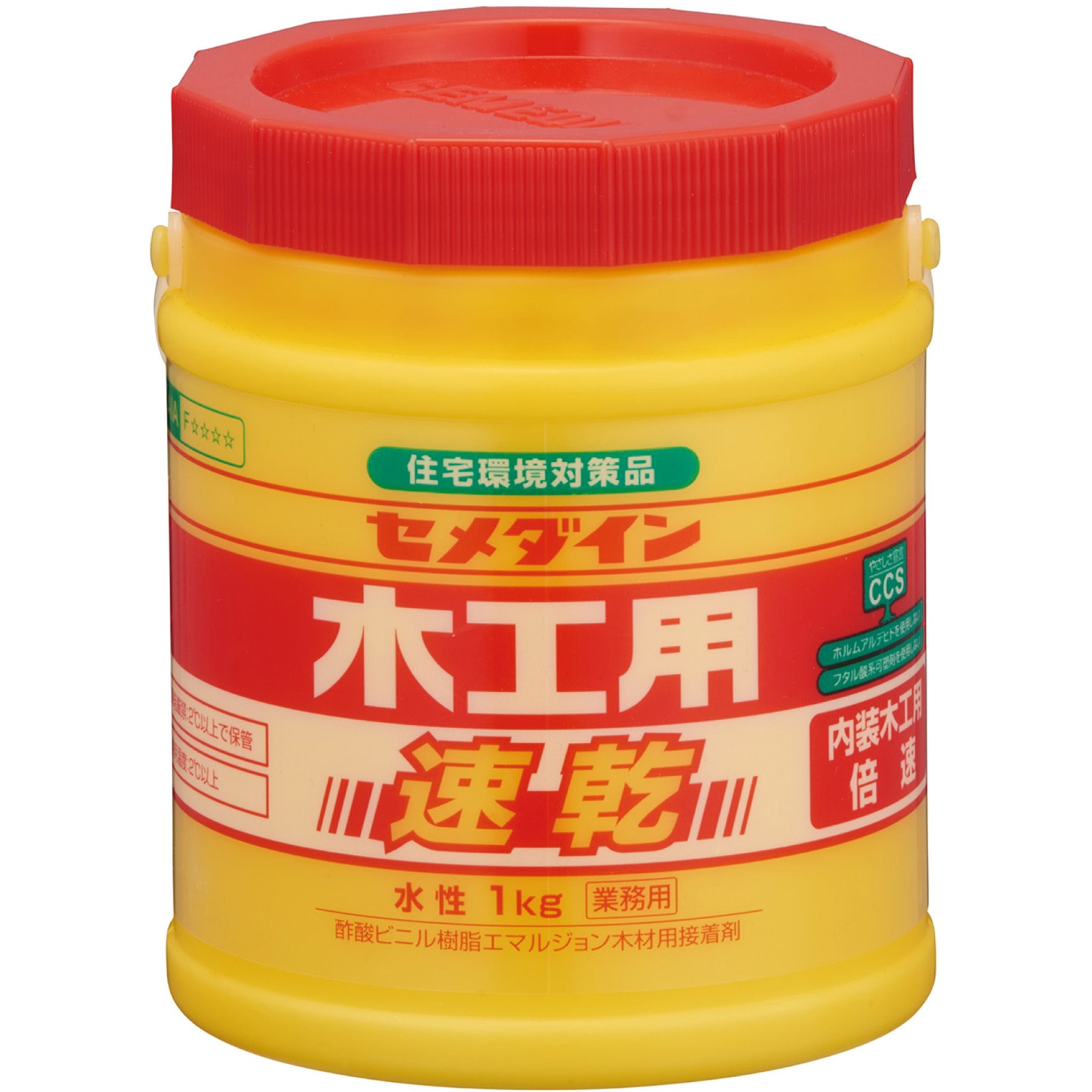 AE-284 木工用接着剤 木工用速乾(業務品) 1箱(1kg×6缶) セメダイン