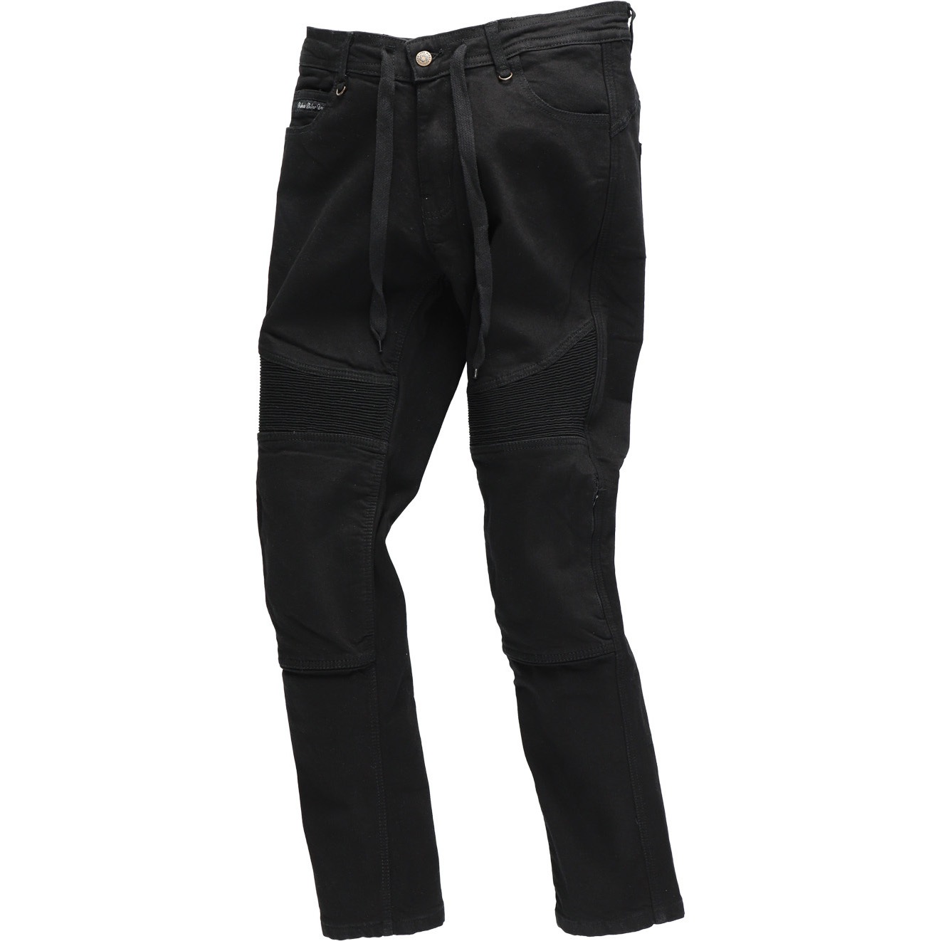 ブラックカーゴパンツ スリムフィット Stretch Nylon Cargo Pants - Black – LÝFT