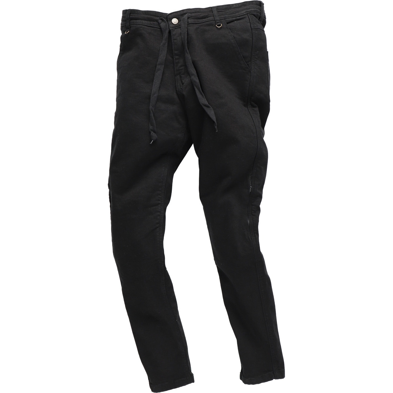 ケブラニット バイク用 テーパードパンツ バギーブラック RIDEZ(ライズ