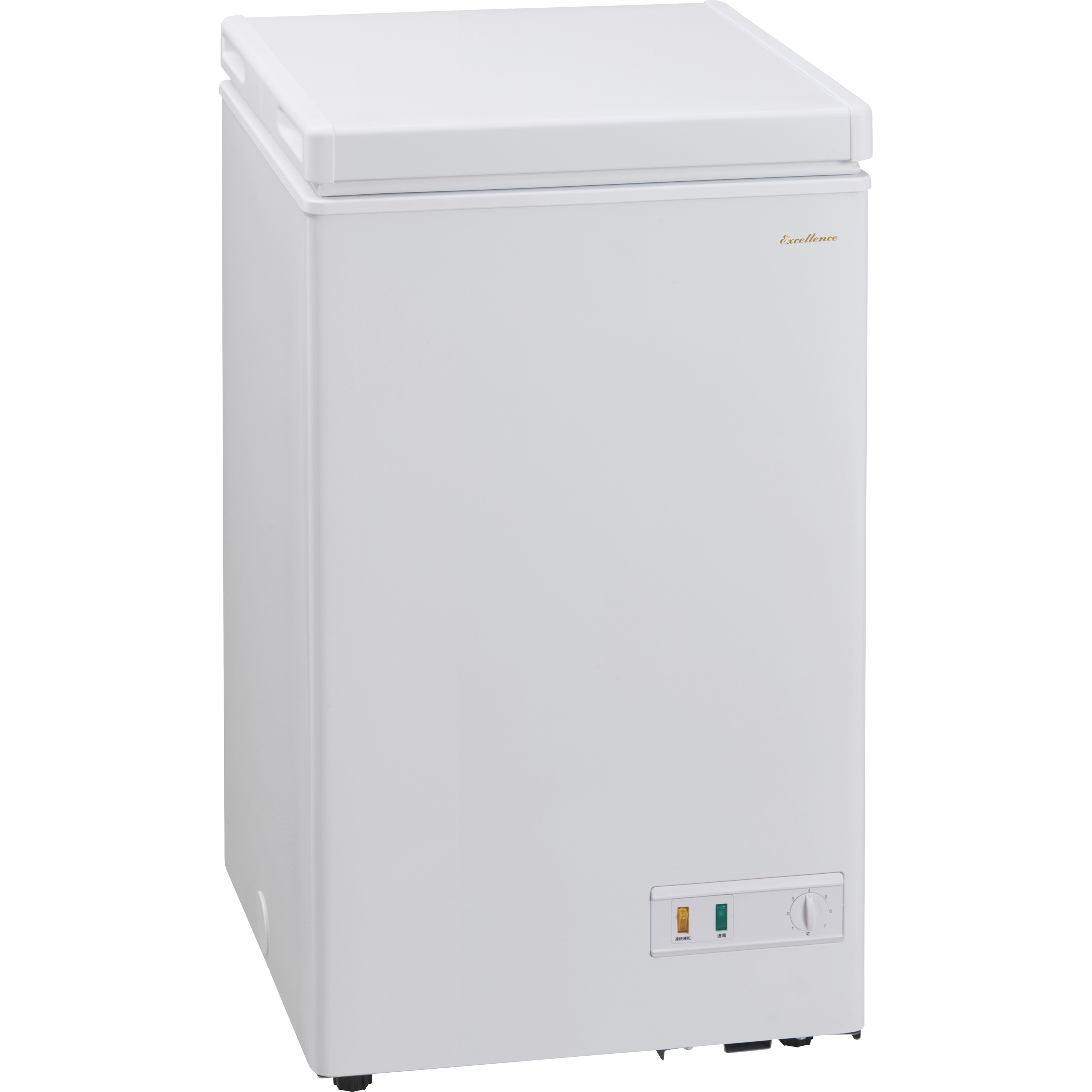 KM-84W 家庭用冷凍庫チェストタイプ エクセレンス 定格内容積84L 直冷