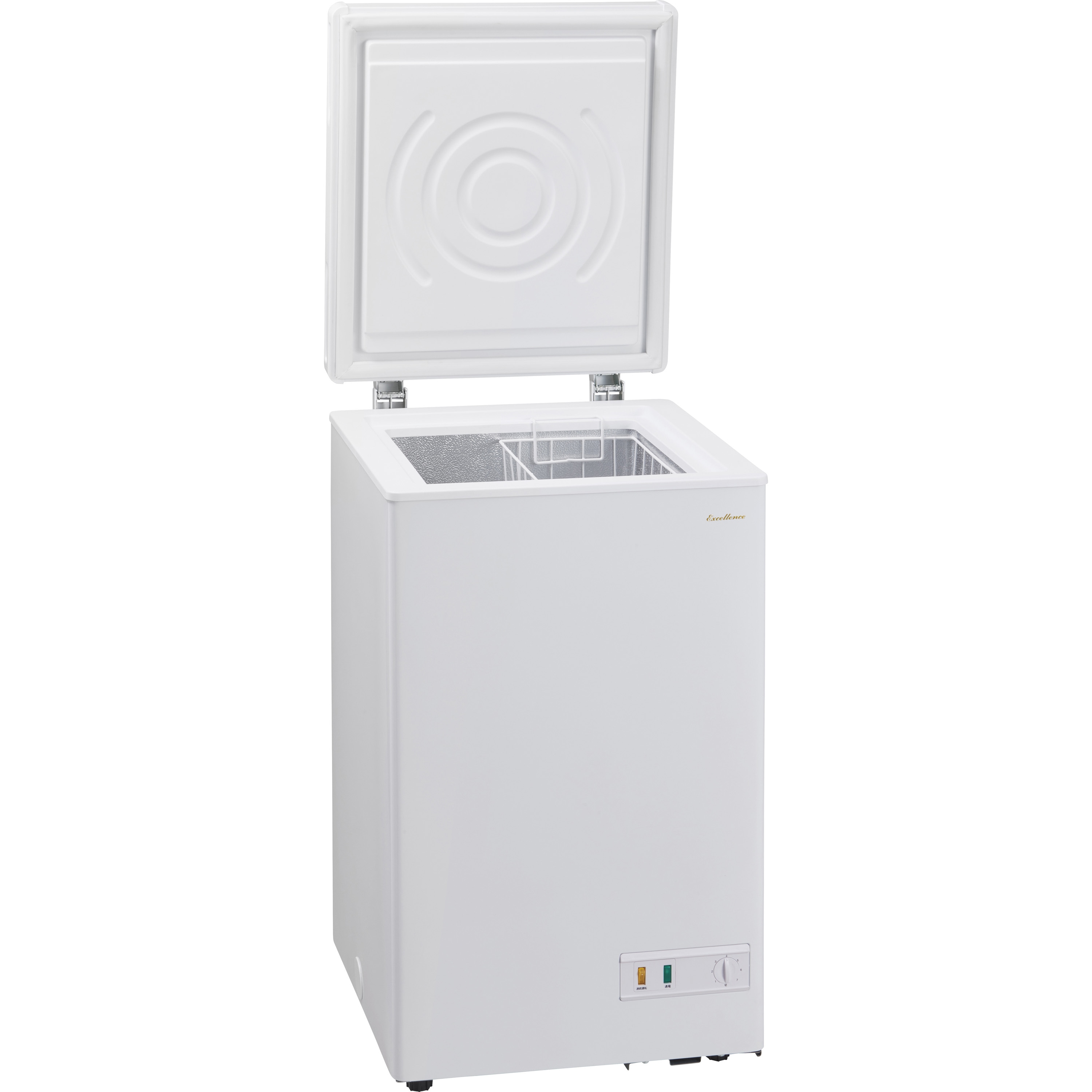 KM-84W 家庭用冷凍庫チェストタイプ エクセレンス 定格内容積84L 直冷