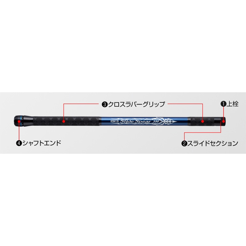 450 レッド GMスライドスピアー GoldenMean(ゴールデンミーン