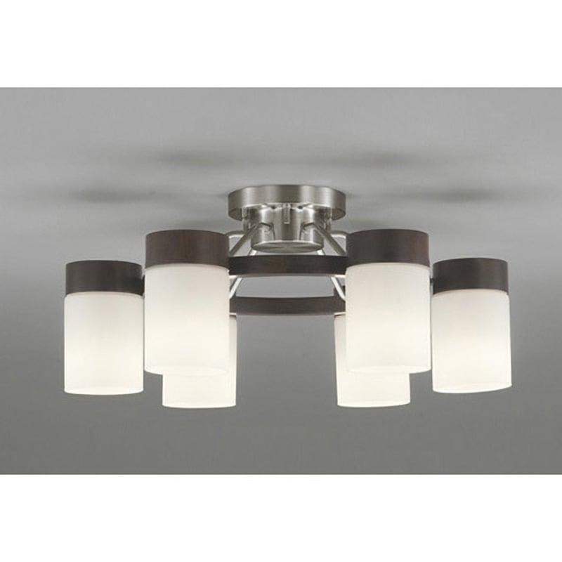 OC257070BR シャンデリア ODELIC(オーデリック) 電球色～昼光色 ホワイトブロンズメッキ色 適用畳数～8 消費電力50.4W   OC257070BR