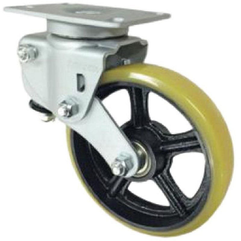 8008-1-T1-UFM-400 超重荷重運搬用キャスター ミラクルウレタン