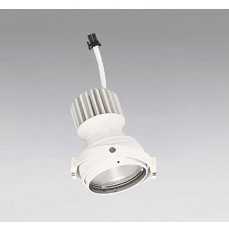 XS412319 マルチユニバーサルダウンライト 灯体 ODELIC(オーデリック) 配光角度46° 100～242V Ra83 白色 オフホワイト色 4000K   XS412319