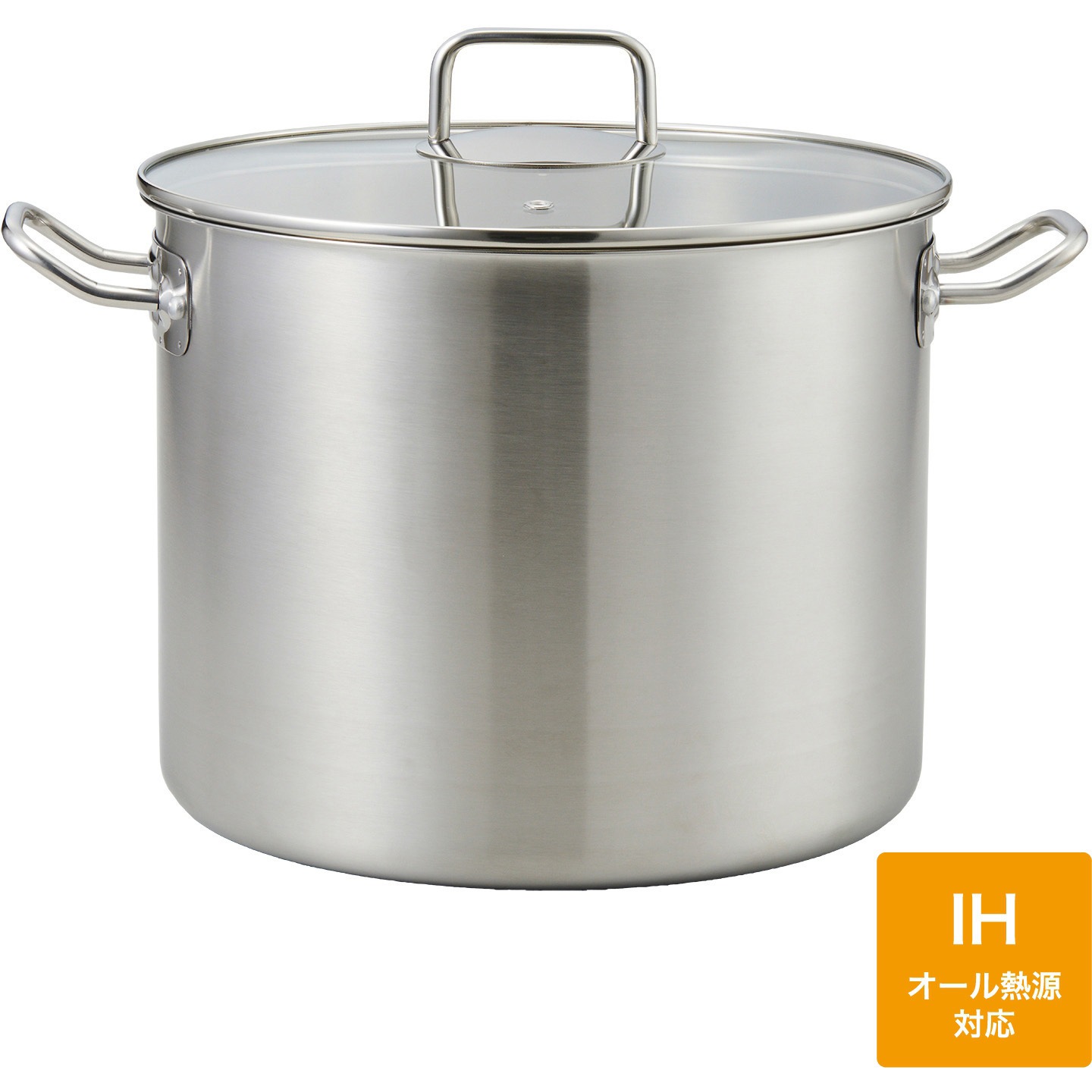 ND-6348 エコーズ 軽くて見えるステンレスストックポット リブプラス サイズ28cm  ND-6348