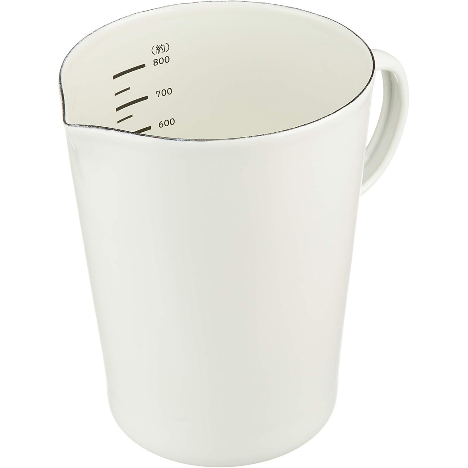 HB-4435 ブランキッチン ホーローメジャーカップ パール金属 容量800mL