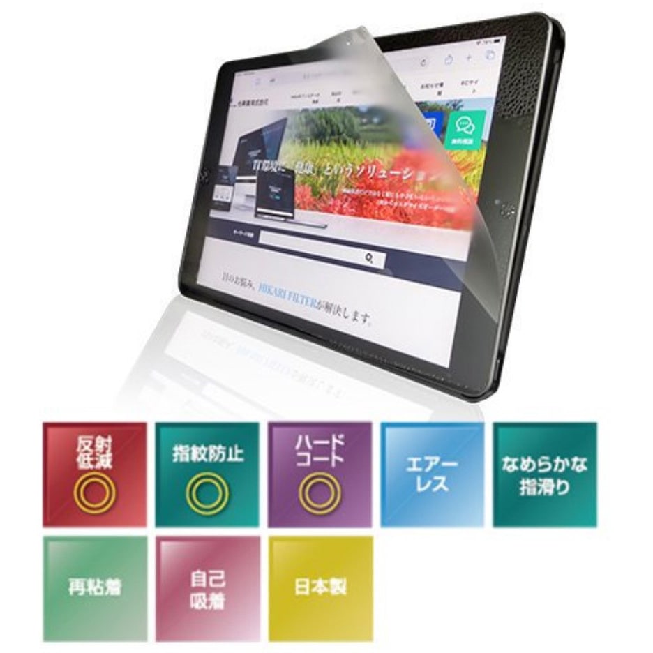 LUM-130IPADP 抗菌・抗ウイルスフィルム LUM iPadPro13.iPadAir13専用 1個 光興業 【通販モノタロウ】 4,600円