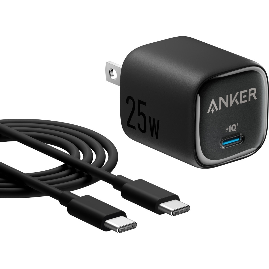 B2656111 Anker Charger (25W) with USB-C & USB-C ケーブル Anker