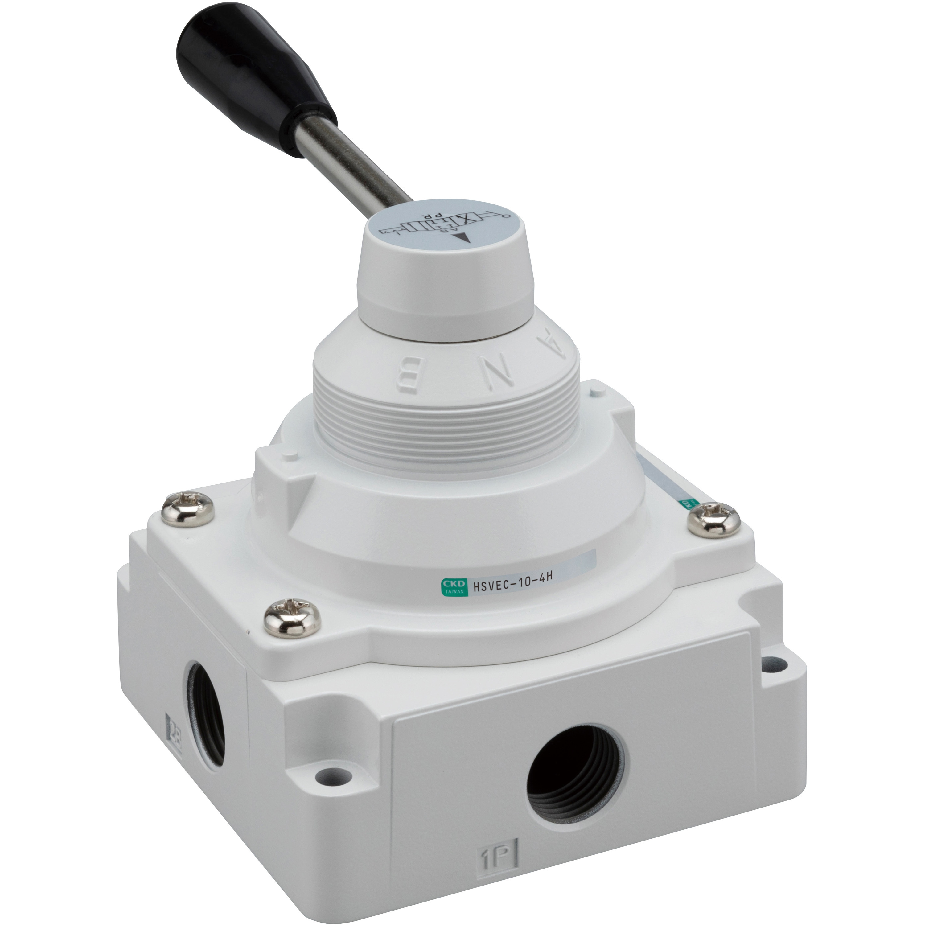 HSVEC-10-4H 手動切換弁 HSVEシリーズ CKD 4ポート 接続口径Rc3/8 