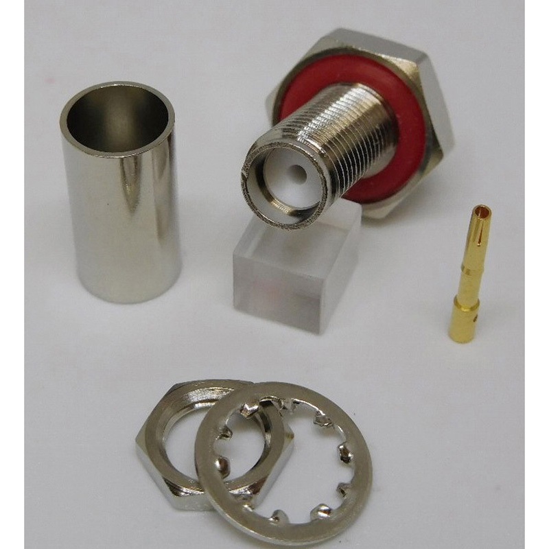 新品未使用同軸銀製コーティングコネクター　米国製 中国亜鉛合金ダイカストFAKRA自動車/通信モジュールコネクタCNC部品