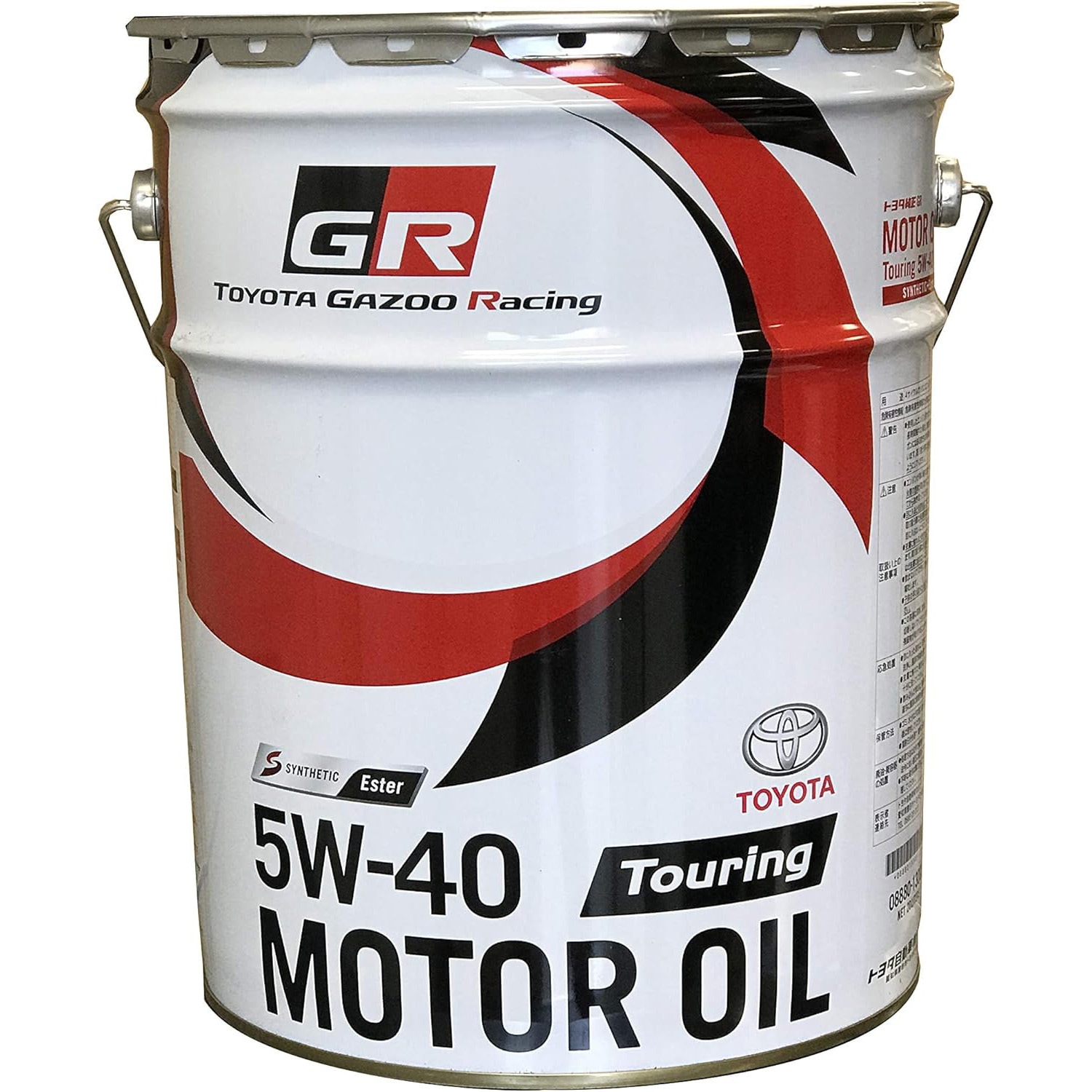 トヨタ純正 GR MOTOR OIL Touring 5W-40 約5L Amazon | TOYOTA(トヨタ) GAZOO Racing 純正 GR MOTOR OIL