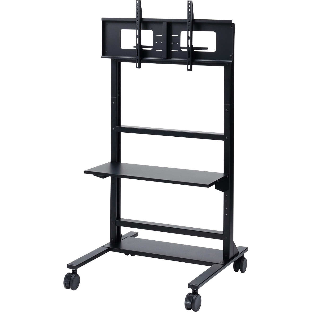 CR-PL65BK 液晶ディスプレイスタンド_55～100型対応_高耐荷重 1台 サンワサプライ 【通販モノタロウ】 71,390円