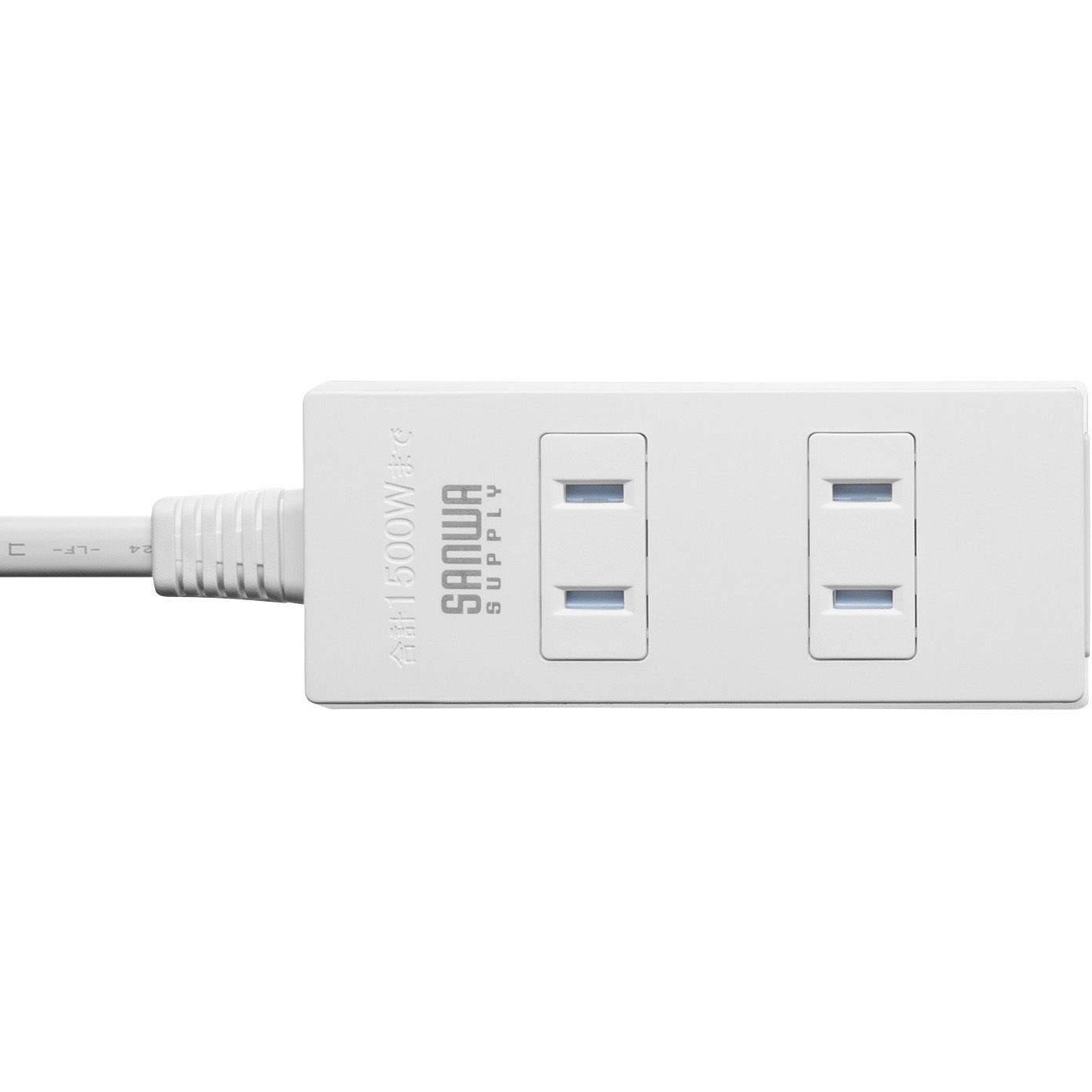 TAP-TSH35N2 電源タップ_火災予防機能付き サンワサプライ 2P/ノーマル
