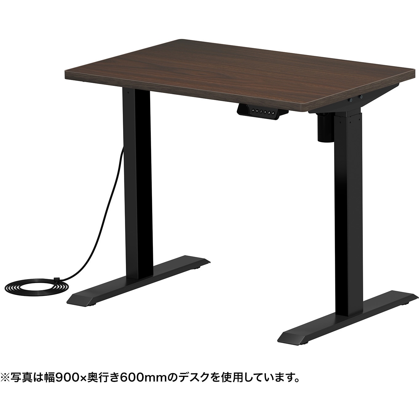 ERD-ER14060M デスク_eシリーズ_電動昇降 サンワサプライ 幅1400mm奥行650mm高さ735～1235mm  ERD-ER14060M
