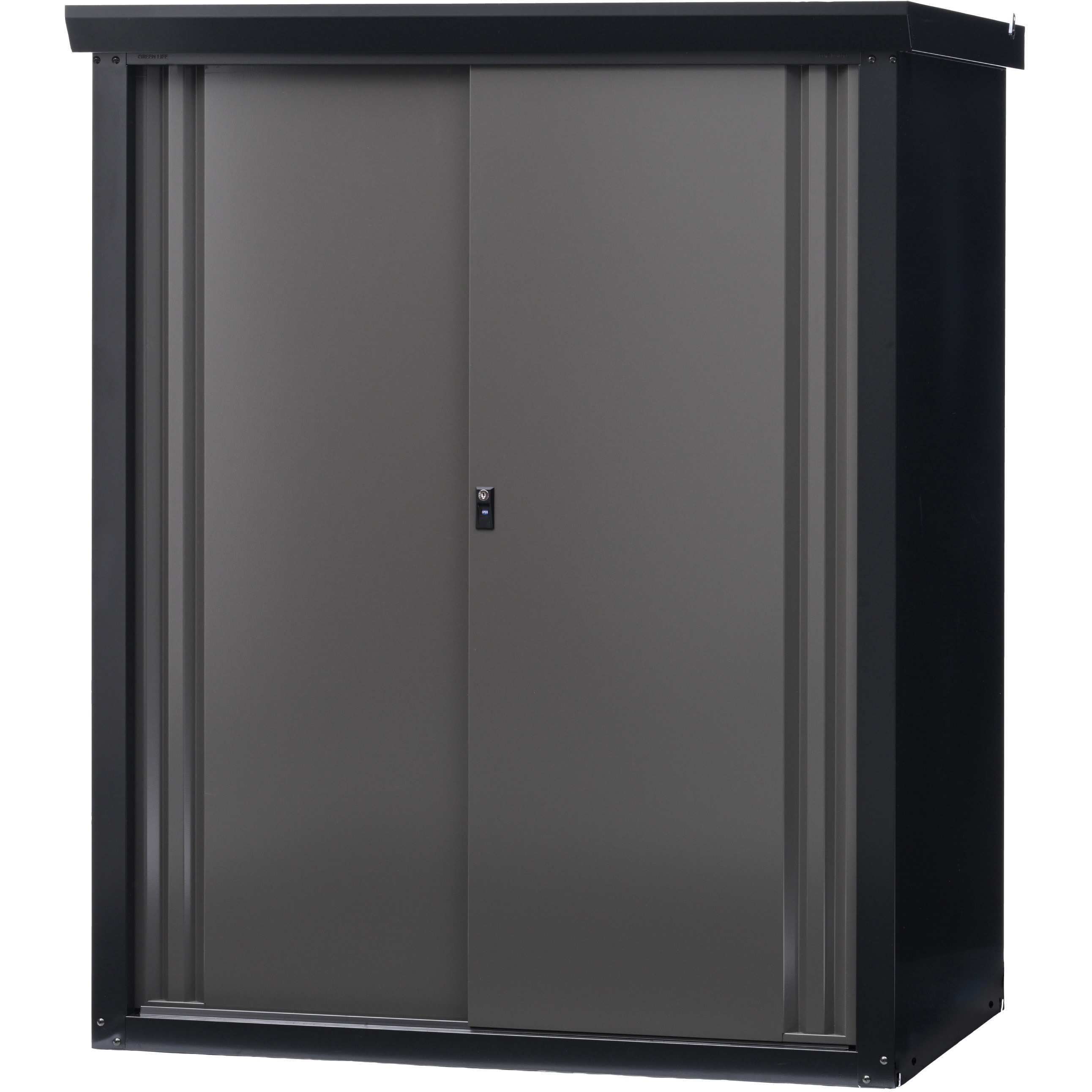 SRM-1215(BK，AGY) ファミリー物置ダシーレ グリーンライフ 引き戸