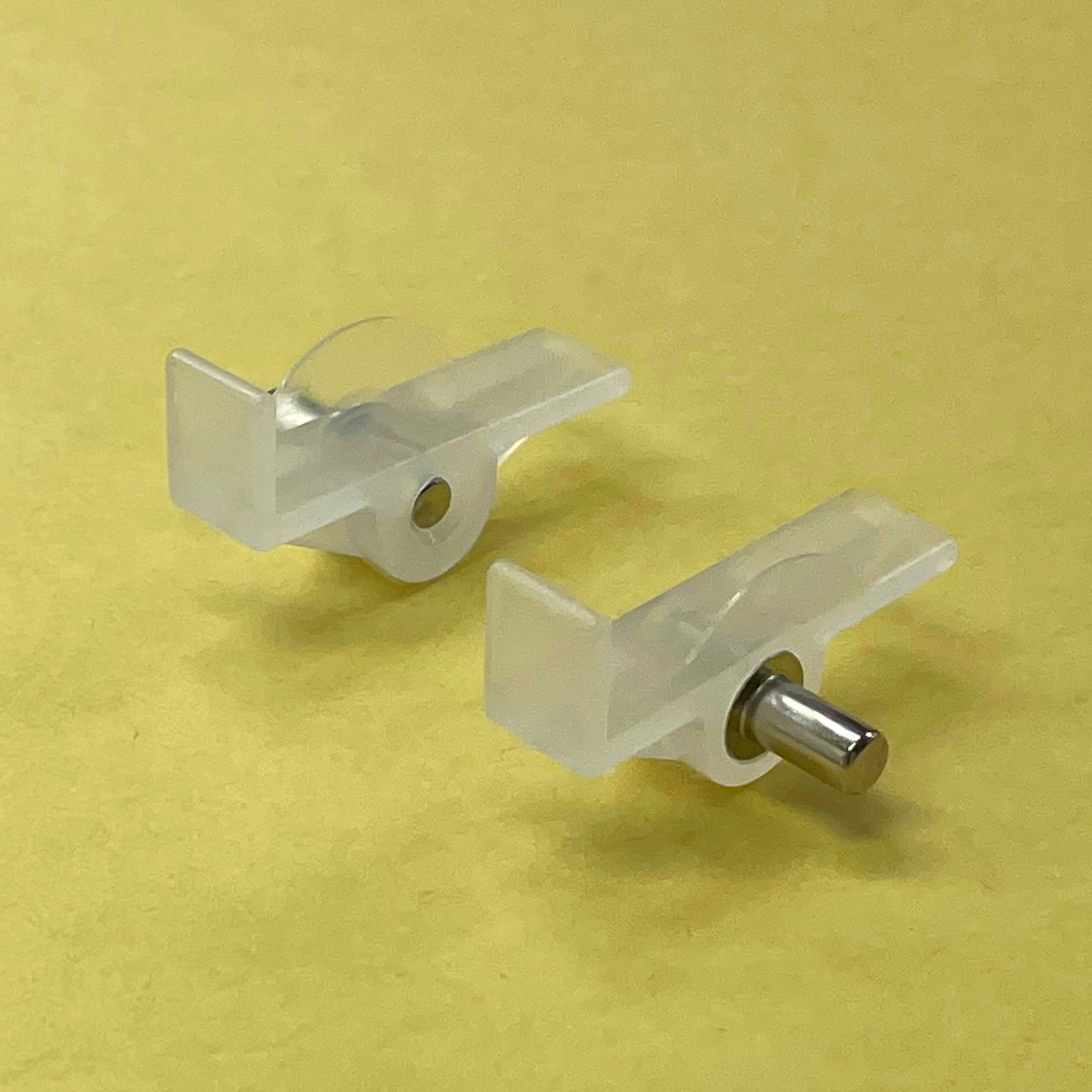 小物 ASA S-233 モリギン ストップ付き差込みダボ ACE(エース) ニッケルメッキ