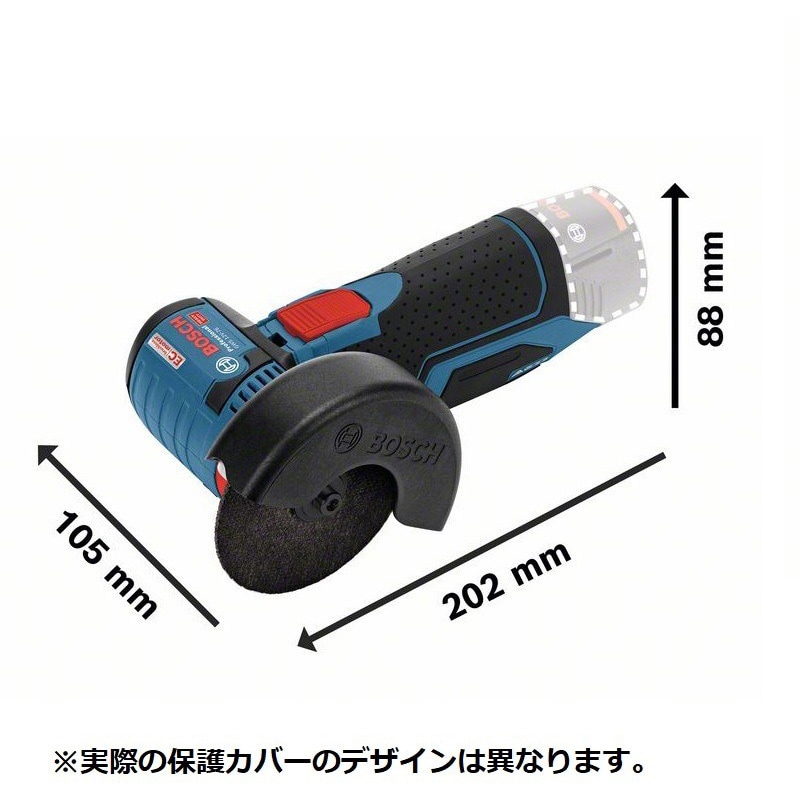 GWS10.8V-76H2 コードレスミニグラインダー BOSCH(ボッシュ) 金属の研削タイプ 砥石径76mm - 【通販モノタロウ】