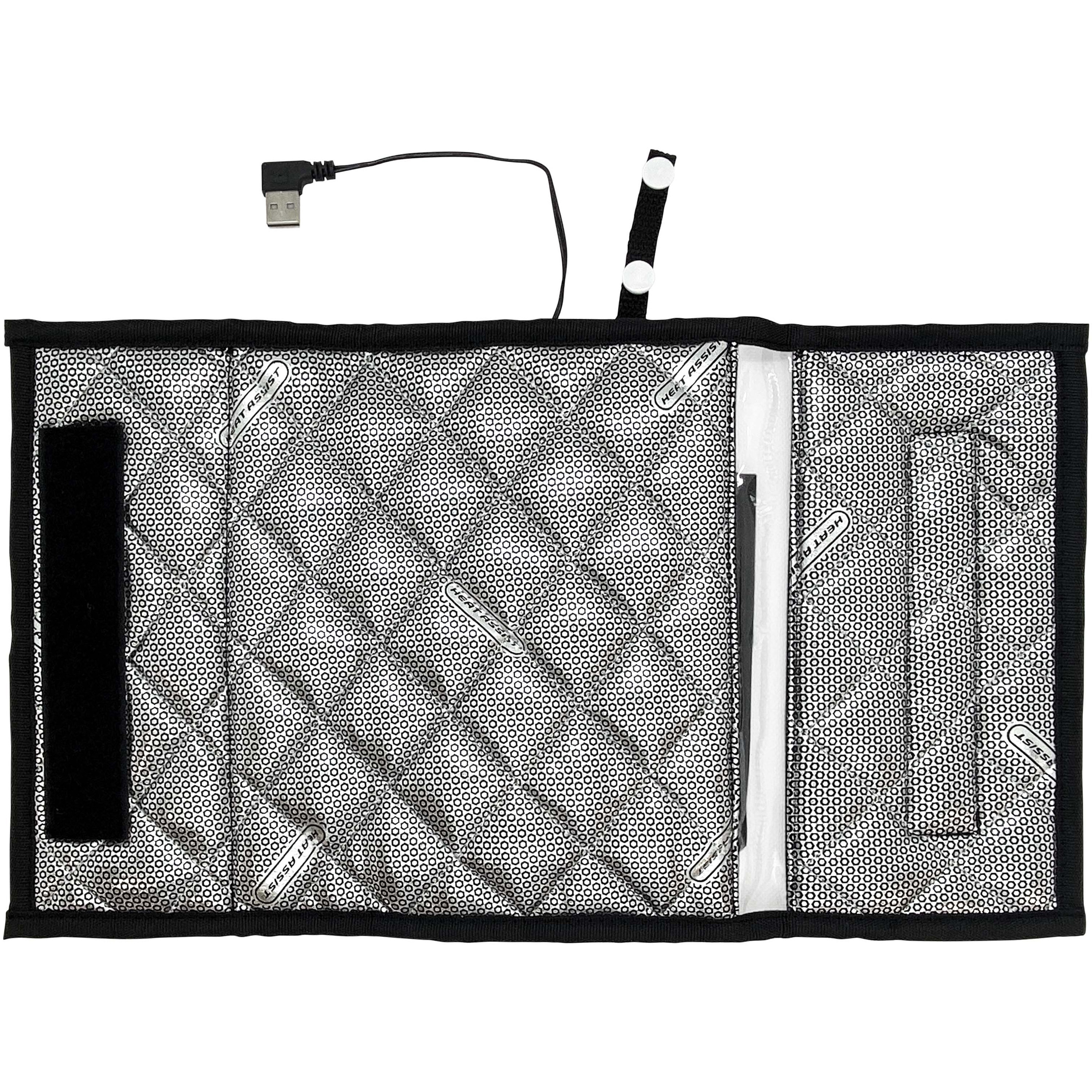 ヒーター内蔵 点滴用 保温カバー 寸法395×220mm LTC-05L