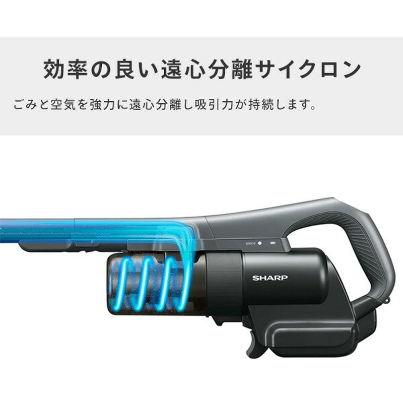 EC-PT2-H コードレス スティック 掃除機 1.2kg シャープ