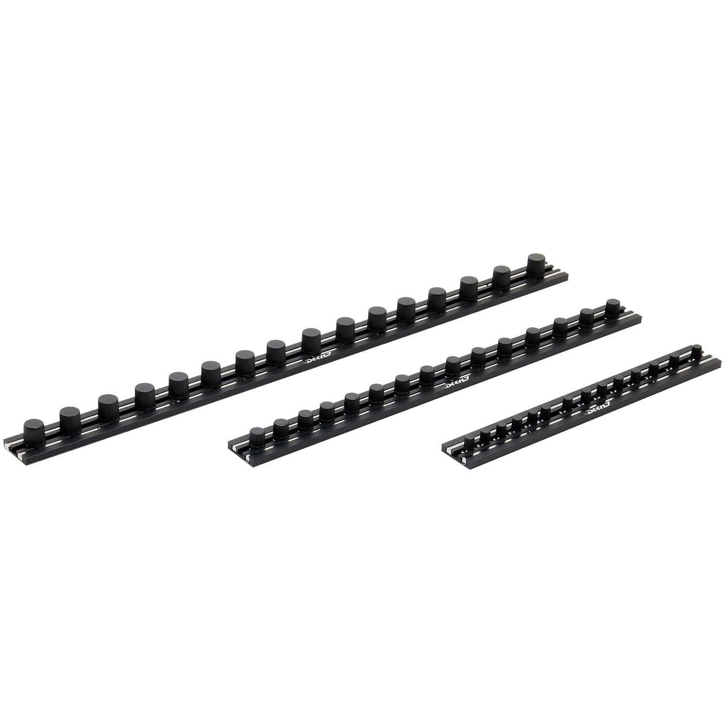 DNJMR16BK25A DEEN.J マグネットソケットレール400mm 1/4sq 25pcs用 1個 DEEN 【通販モノタロウ】