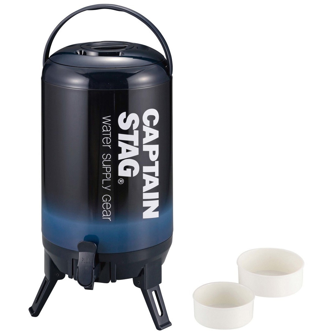 UE-2034 最後まで注げる!ウォータージャグ10L 1台 CAPTAIN STAG 【通販モノタロウ】