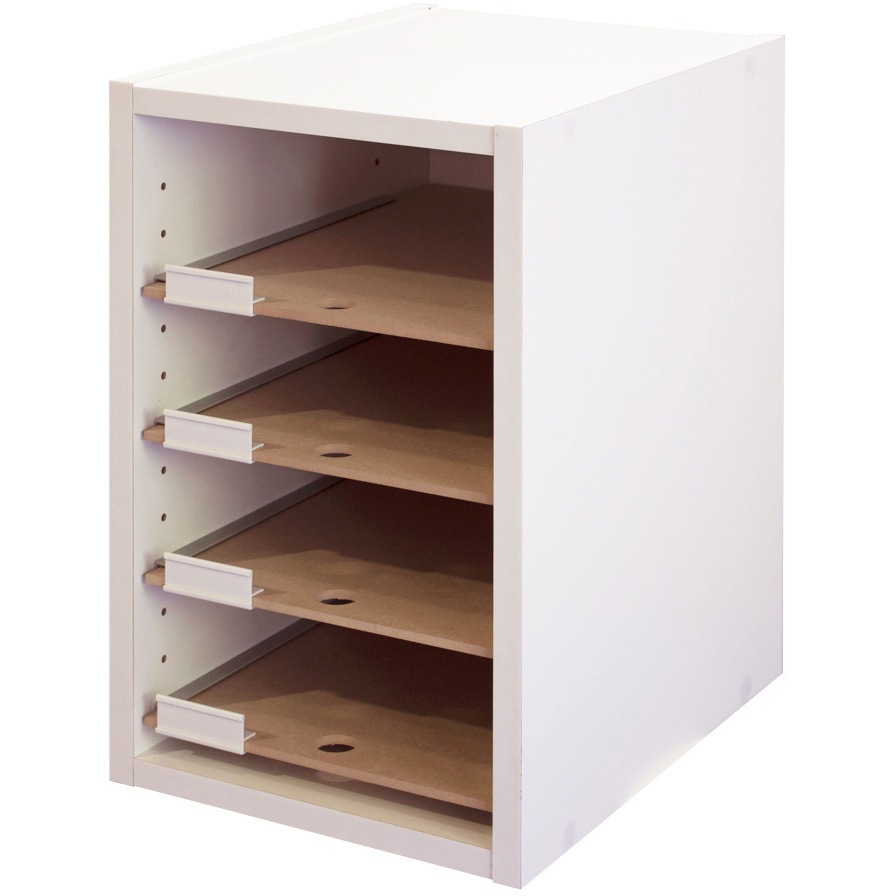 OAW-122M A4用紙整理棚デスクトップ ホワイト バリュテック・インターナショナル 高さ440mm幅274mm奥行350mm  OAW-122M