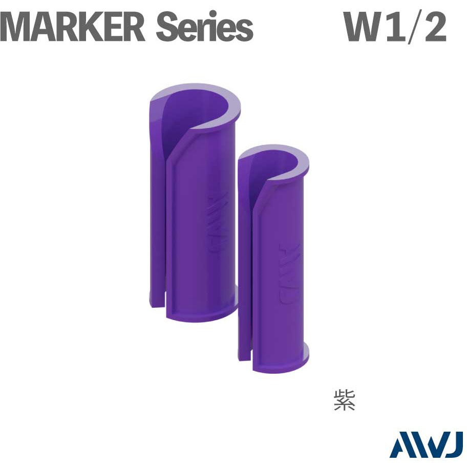 AKS-0409 全ネジマーカー W1/2 AWJ 1セット(25個) AKS-0409 - 【通販