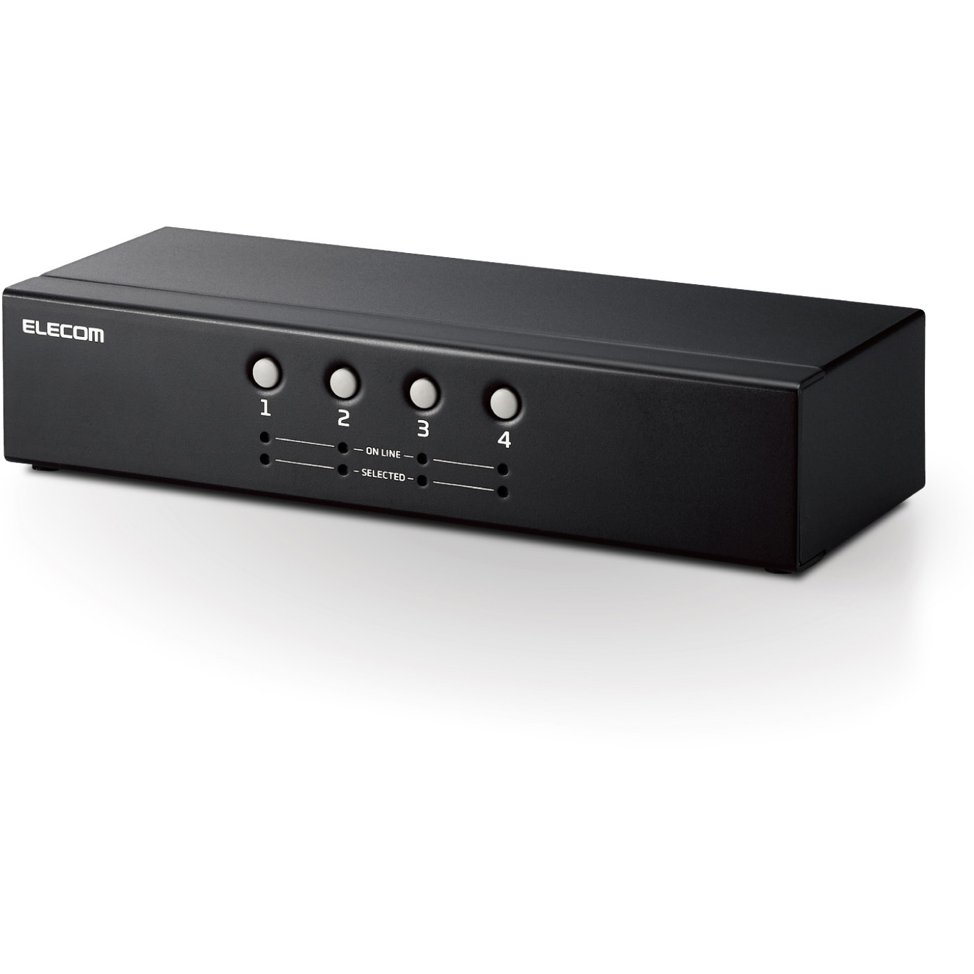 KVM-NVXSN4 KVMスイッチ パソコン4台 切替器 ディスプレイ端子 VGA