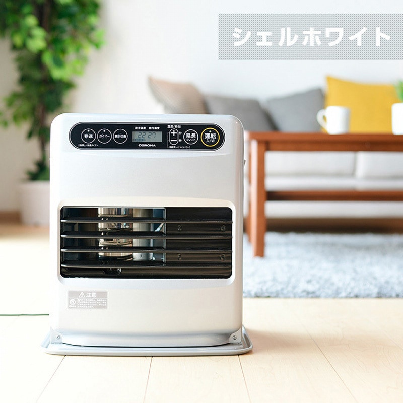 美品 コロナ石油 ファンヒーター FH-G32YA3　2022年製　 ホワイト 美品 コロナ石油 ファンヒーター FH-G32YA3 2022年製 ホワイト