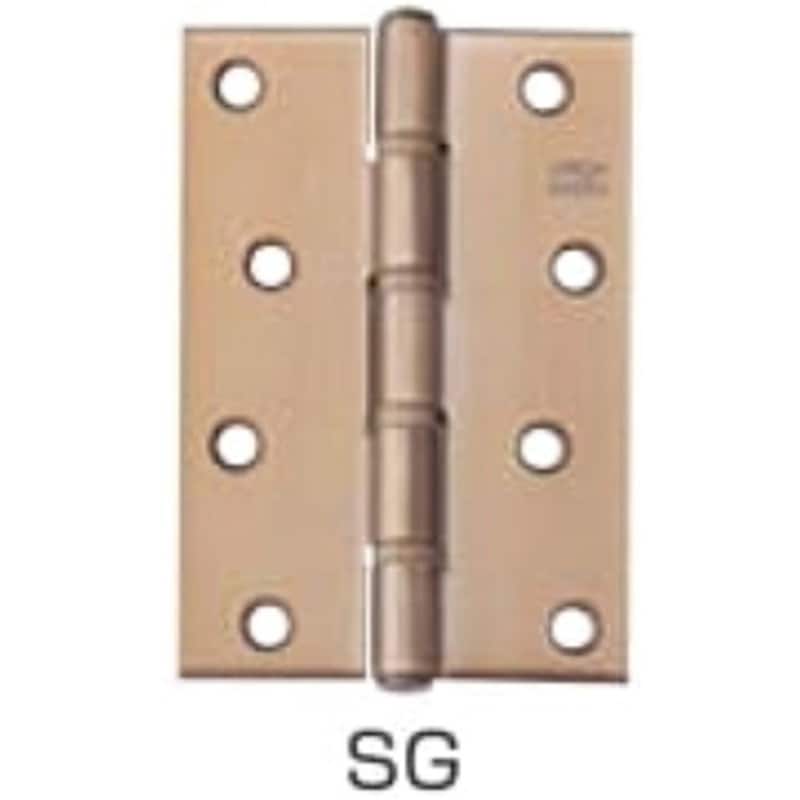 No.3530-89SG No.3530 ステンレス厚口丁番 サテンゴールド ニシムラ 横56.5mm縦89mm 1箱(10枚)