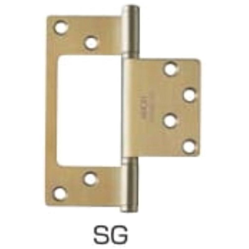 No.4310SD-102AB No.4310 ステンフラッシュ丁番 SD(義星付)SUS430 ニシムラ 横82mm縦102mm 1箱(10枚)