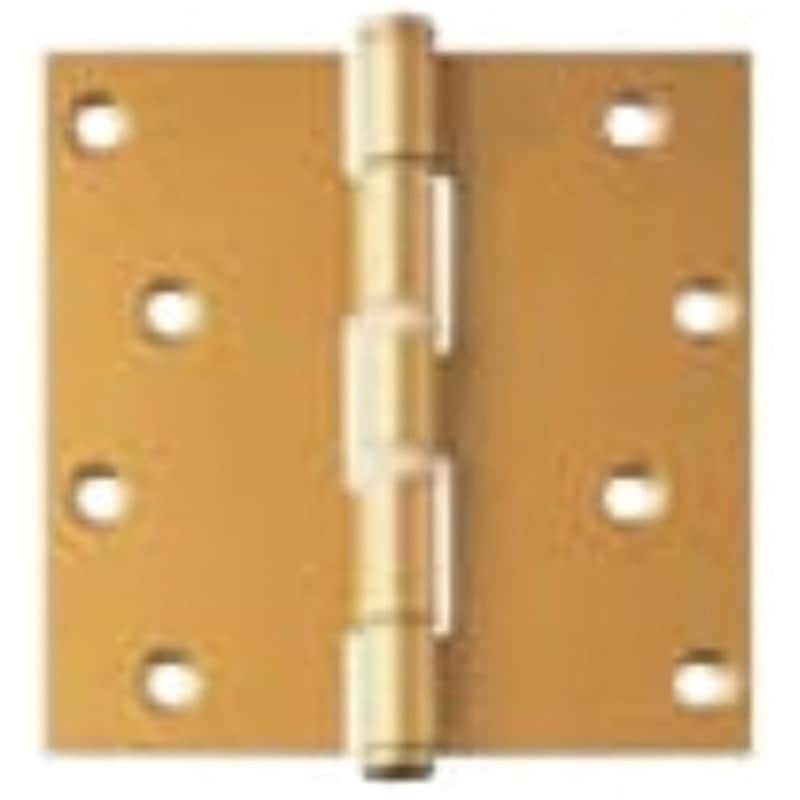 No.1555-89G No.1555 ゴールドナイロンリング義星丁番 ニシムラ 横89mm縦89mm 1箱(20枚)