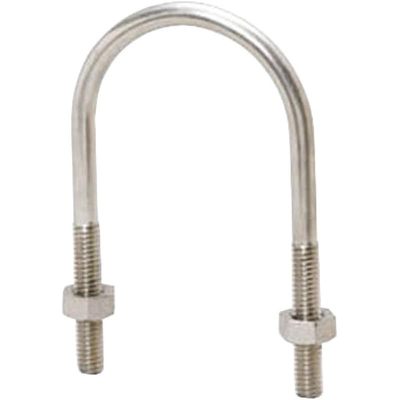 A10619-0160 ステン足長Uボルト+30 アカギ 材質SUS304