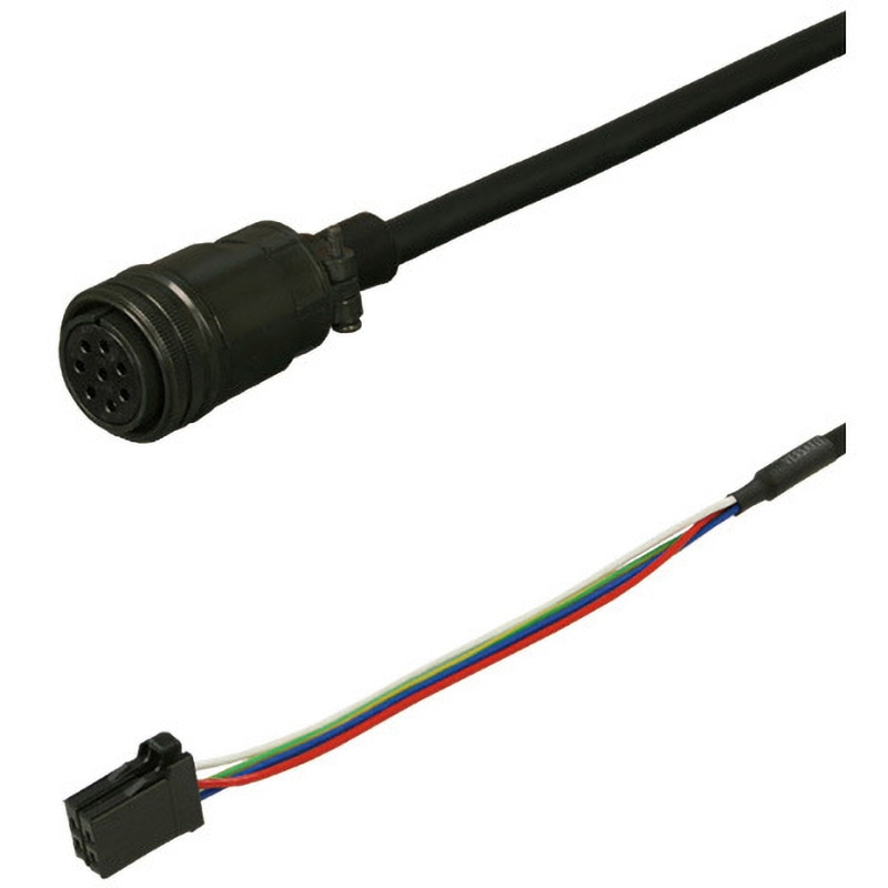 DSVPWS1-12W-002 三菱電機J3対応電源ケーブル<直結><ストレートプラグ><固定> ダイヤトレンド 長さ2m  DSVPWS1-12W-002