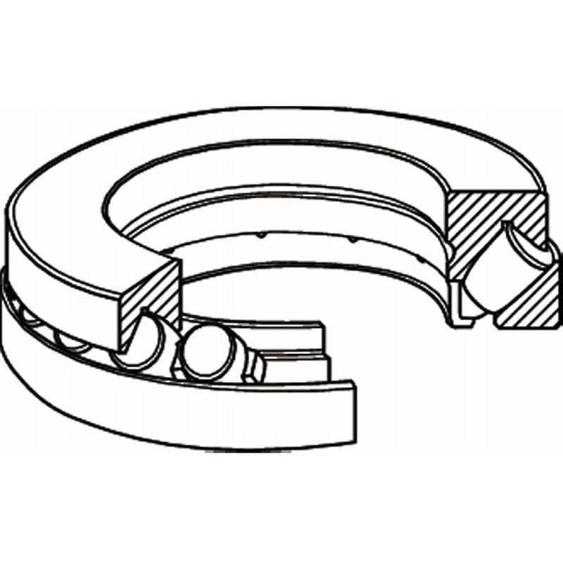 29430E スラスト自動調心ころ軸受 29430E 1個 NSK(日本精工) 【通販モノタロウ】