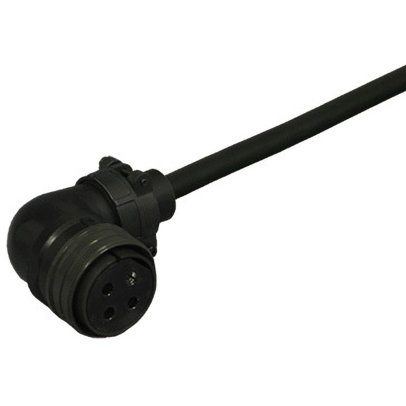 DSVPWS3L-80R-007-E 三菱電機J4/J3/J2S対応電源ケーブル<直結><アングルプラグ><反負荷側><可動> ダイヤトレンド 長さ7m  DSVPWS3L-80R-007-E